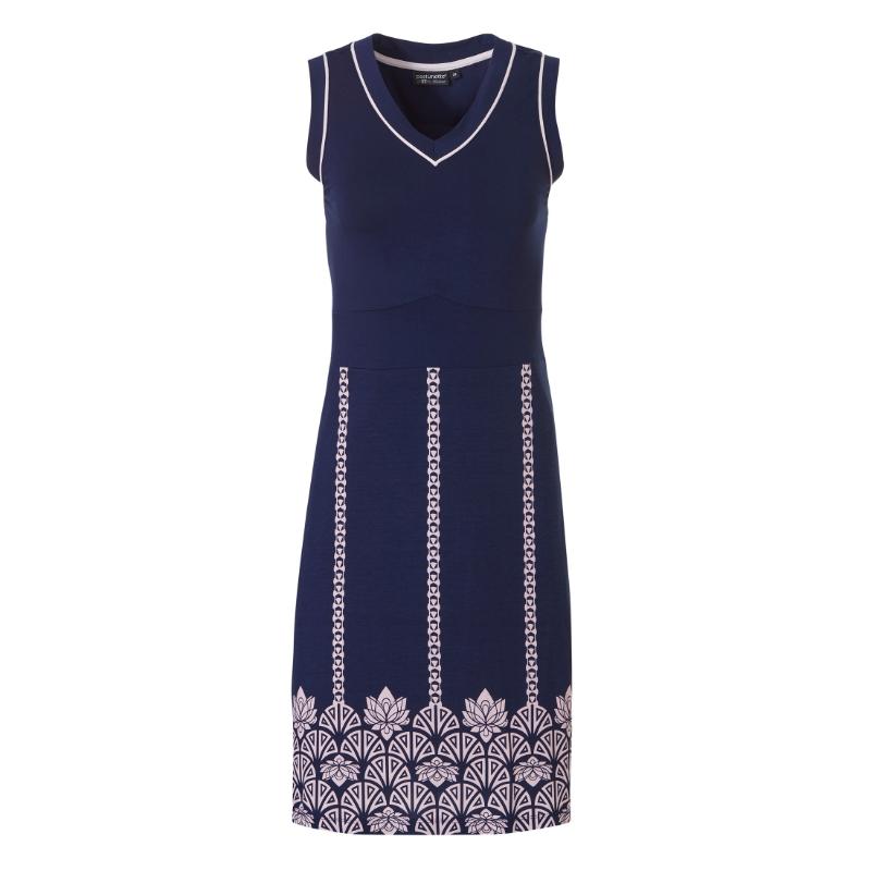 Hihaton_tummansininen_trikoomekko__v_punainen_printti_helmassa