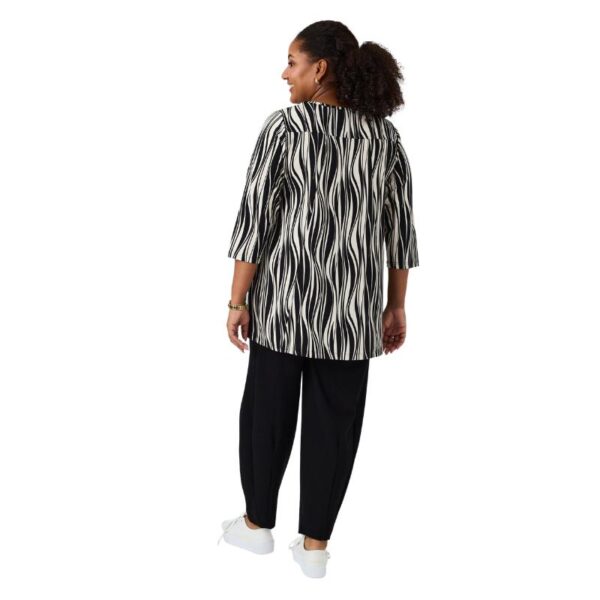 PNEMINIE_9999_Pont_Neuf_a_linjainen_tunika_mustakirjava_3_png