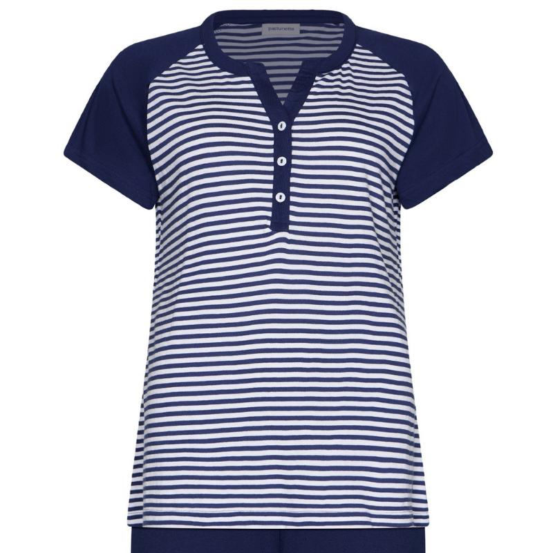 121261_152_1_520_Sinivalkoinen_pyjama_caprihousut_lyhythihainen_paita_100_puuvillaa_2_png